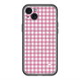 スリムプロテクションプレミアムケース with MagSafe［ Checkered Pink - ギンガムチェック ピンク ］