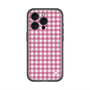 スリムプロテクションプレミアムケース with MagSafe［ Checkered Pink - ギンガムチェック ピンク ］