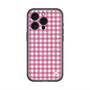 スリムプロテクションプレミアムケース with MagSafe［ Checkered Pink - ギンガムチェック ピンク ］