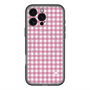 スリムプロテクションプレミアムケース with MagSafe［ Checkered Pink - ギンガムチェック ピンク ］