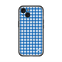 スリムプロテクションプレミアムケース with MagSafe［ Checkered Blue - ギンガムチェック ブルー ］