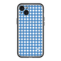 スリムプロテクションプレミアムケース with MagSafe［ Checkered Blue - ギンガムチェック ブルー ］