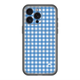 スリムプロテクションプレミアムケース with MagSafe［ Checkered Blue - ギンガムチェック ブルー ］