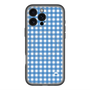 スリムプロテクションプレミアムケース with MagSafe［ Checkered Blue - ギンガムチェック ブルー ］