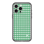 スリムプロテクションプレミアムケース with MagSafe［ Checkered Green - ギンガムチェック グリーン ］