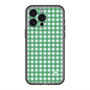 スリムプロテクションプレミアムケース with MagSafe［ Checkered Green - ギンガムチェック グリーン ］