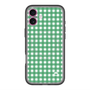 スリムプロテクションプレミアムケース with MagSafe［ Checkered Green - ギンガムチェック グリーン ］