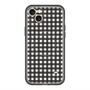 スリムプロテクションプレミアムケース with MagSafe［ Checkered Purple - ギンガムチェック ブラック ］