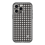 スリムプロテクションプレミアムケース with MagSafe［ Checkered Purple - ギンガムチェック ブラック ］