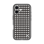 スリムプロテクションプレミアムケース with MagSafe［ Checkered Purple - ギンガムチェック ブラック ］