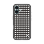 スリムプロテクションプレミアムケース with MagSafe［ Checkered Purple - ギンガムチェック ブラック ］
