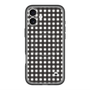 スリムプロテクションプレミアムケース with MagSafe［ Checkered Purple - ギンガムチェック ブラック ］