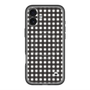 スリムプロテクションプレミアムケース with MagSafe［ Checkered Purple - ギンガムチェック ブラック ］