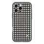 スリムプロテクションプレミアムケース with MagSafe［ Checkered Purple - ギンガムチェック ブラック ］