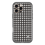 スリムプロテクションプレミアムケース with MagSafe［ Checkered Purple - ギンガムチェック ブラック ］