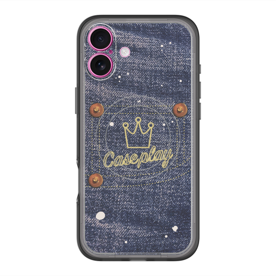 スリムプロテクションプレミアムケース with MagSafe［ Denim Used Jeans - デニム・ユーズド・ジーンズ ］