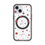 スリムプロテクションプレミアムケース with MagSafe［ Dippin dots Red - ディッピンドッツ レッド ］