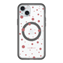スリムプロテクションプレミアムケース with MagSafe［ Dippin dots Red - ディッピンドッツ レッド ］