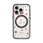 スリムプロテクションプレミアムケース with MagSafe［ Dippin dots Red - ディッピンドッツ レッド ］