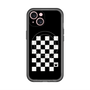 スリムプロテクションプレミアムケース with MagSafe［ Racing checkered flag - レーシングチェッカーフラッグ ］