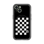 スリムプロテクションプレミアムケース with MagSafe［ Racing checkered flag - レーシングチェッカーフラッグ ］