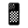 スリムプロテクションプレミアムケース with MagSafe［ Racing checkered flag - レーシングチェッカーフラッグ ］