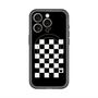 スリムプロテクションプレミアムケース with MagSafe［ Racing checkered flag - レーシングチェッカーフラッグ ］