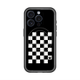 スリムプロテクションプレミアムケース with MagSafe［ Racing checkered flag - レーシングチェッカーフラッグ ］