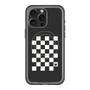 スリムプロテクションプレミアムケース with MagSafe［ Racing checkered flag - レーシングチェッカーフラッグ ］