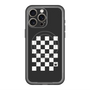 スリムプロテクションプレミアムケース with MagSafe［ Racing checkered flag - レーシングチェッカーフラッグ ］