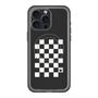 スリムプロテクションプレミアムケース with MagSafe［ Racing checkered flag - レーシングチェッカーフラッグ ］