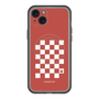 スリムプロテクションプレミアムケース with MagSafe［ Racing checkered flag Red - レーシングチェッカーフラッグ レッド ］