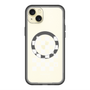 スリムプロテクションプレミアムケース with MagSafe［ Racing checkered flag White - レーシングチェッカーフラッグ ホワイト ］
