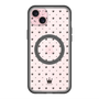 スリムプロテクションプレミアムケース with MagSafe［ CASEPLAY Crown dots Black - ケースプレイ・クラウン・ドッツ ブラック ］