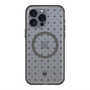 スリムプロテクションプレミアムケース with MagSafe［ CASEPLAY Crown dots Black - ケースプレイ・クラウン・ドッツ ブラック ］