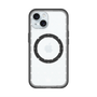 スリムプロテクションプレミアムケース with MagSafe［ CASEPLAY Crown dots White - ケースプレイ・クラウン・ドッツ ホワイト ］