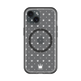 スリムプロテクションプレミアムケース with MagSafe［ CASEPLAY Crown dots White - ケースプレイ・クラウン・ドッツ ホワイト ］