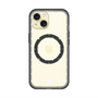 スリムプロテクションプレミアムケース with MagSafe［ CASEPLAY Crown dots White - ケースプレイ・クラウン・ドッツ ホワイト ］