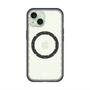 スリムプロテクションプレミアムケース with MagSafe［ CASEPLAY Crown dots White - ケースプレイ・クラウン・ドッツ ホワイト ］