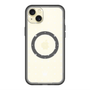 スリムプロテクションプレミアムケース with MagSafe［ CASEPLAY Crown dots White - ケースプレイ・クラウン・ドッツ ホワイト ］