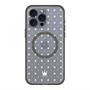 スリムプロテクションプレミアムケース with MagSafe［ CASEPLAY Crown dots White - ケースプレイ・クラウン・ドッツ ホワイト ］