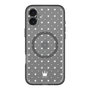 スリムプロテクションプレミアムケース with MagSafe［ CASEPLAY Crown dots White - ケースプレイ・クラウン・ドッツ ホワイト ］