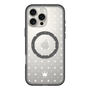スリムプロテクションプレミアムケース with MagSafe［ CASEPLAY Crown dots White - ケースプレイ・クラウン・ドッツ ホワイト ］