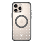 スリムプロテクションプレミアムケース with MagSafe［ CASEPLAY Crown dots White - ケースプレイ・クラウン・ドッツ ホワイト ］