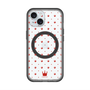 スリムプロテクションプレミアムケース with MagSafe［ CASEPLAY Crown dots Red - ケースプレイ・クラウン・ドッツ レッド ］