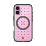 スリムプロテクションプレミアムケース with MagSafe［ CASEPLAY Crown dots Red - ケースプレイ・クラウン・ドッツ レッド ］
