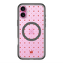 スリムプロテクションプレミアムケース with MagSafe［ CASEPLAY Crown dots Red - ケースプレイ・クラウン・ドッツ レッド ］