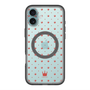 スリムプロテクションプレミアムケース with MagSafe［ CASEPLAY Crown dots Red - ケースプレイ・クラウン・ドッツ レッド ］