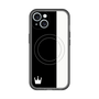 スリムプロテクションプレミアムケース with MagSafe［ CASEPLAY Bi-Colors Black & White - ケースプレイ・バイカラー ブラック＆ホワイト ］