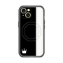 スリムプロテクションプレミアムケース with MagSafe［ CASEPLAY Bi-Colors Black & White - ケースプレイ・バイカラー ブラック＆ホワイト ］